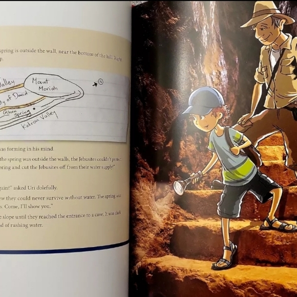 Jerusalem City of David Kids Graphic Novel Adventure Book Ages 8 & up ! - Picture 8 of 9